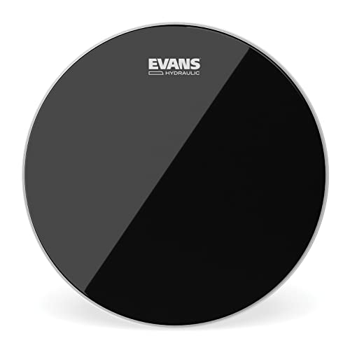 Evans Hydraulic Black Schlagfell, Schwarz, 10 Zoll von Evans
