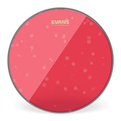Evans Hydraulic Red Schlagfell, Rot, 10 Zoll von Evans
