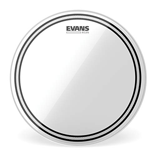 Evans TT06EC2S 15,2 cm (6 Zoll) Tomfell gedämpft, doppelschichtig EC2 SST von Evans
