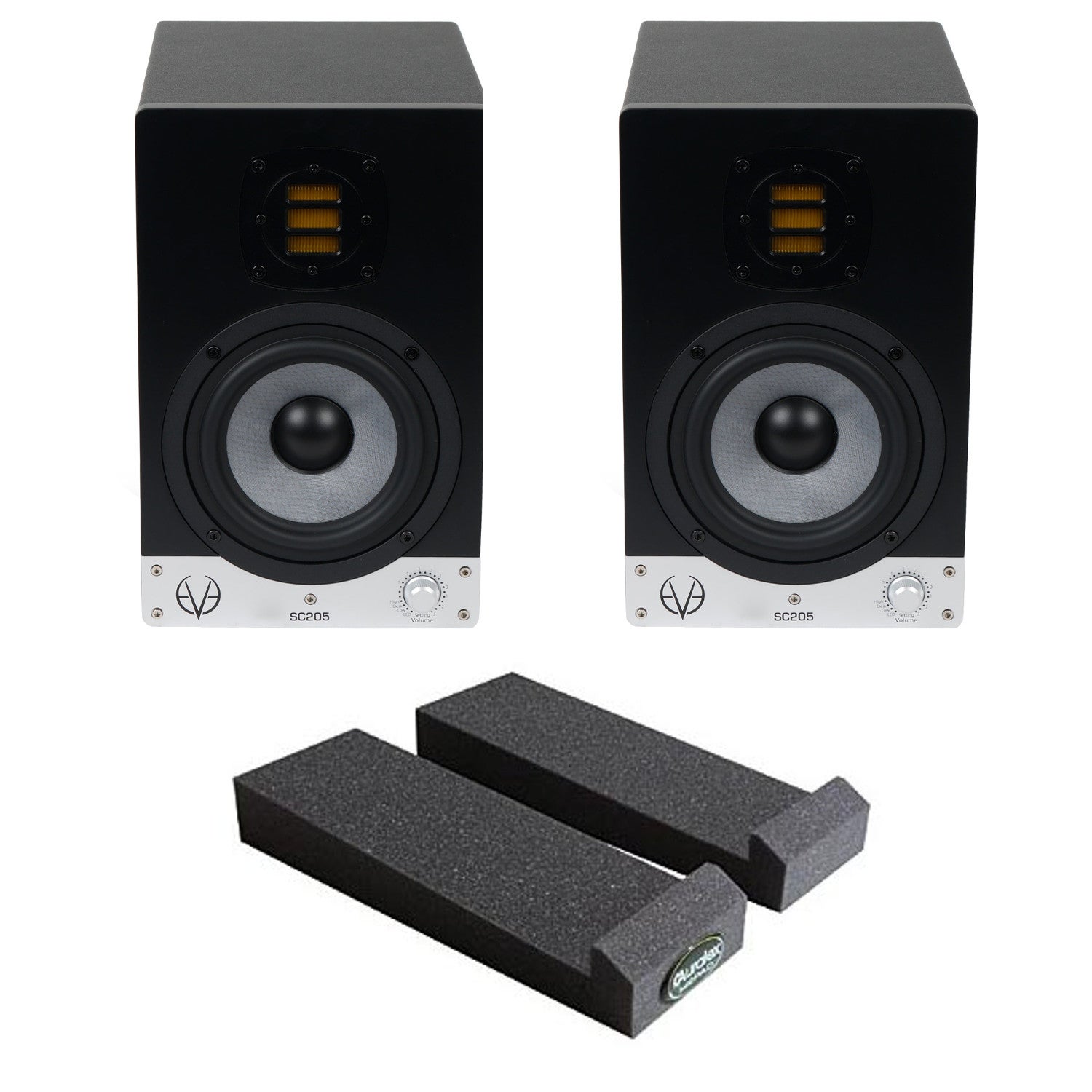 Eve Audio SC205 studio monitor set + MoPAD isolation Eve Audio SC205 studio monitor set + MoPAD isolation von Eve Audio
