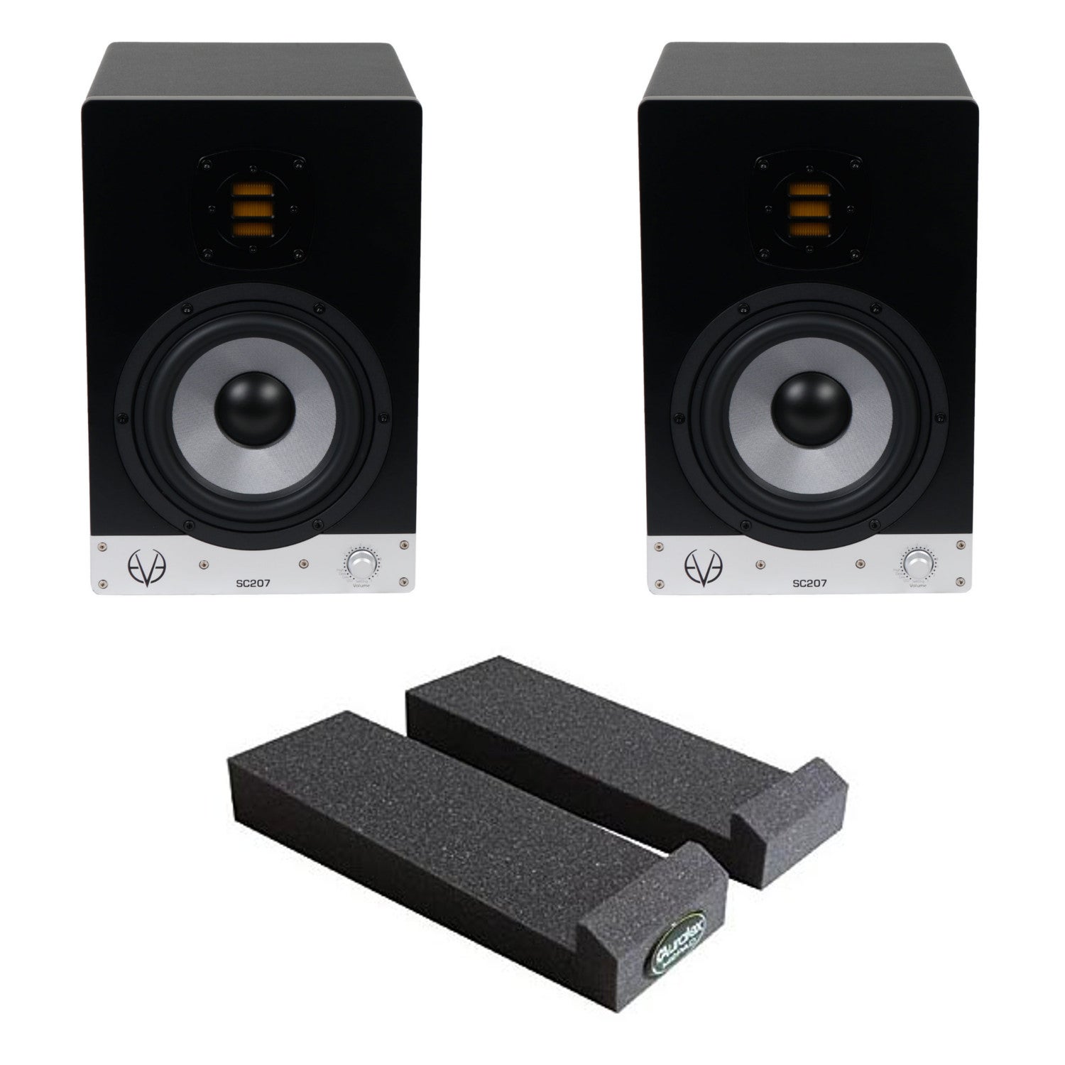 Eve Audio SC207 studio monitor set + MoPAD isolation Eve Audio SC207 studio monitor set + MoPAD isolation von Eve Audio