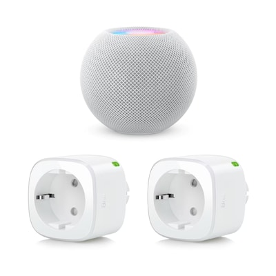 Eve Energy (Matter)  - Smarte Steckdose , 2er Pack mit HomePod mini von Eve Systems