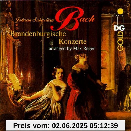 Brandenburgische Konzerte (Für Klavier zu vier Händen bearbeitet von Max Reger) von Evelinde Trenkner