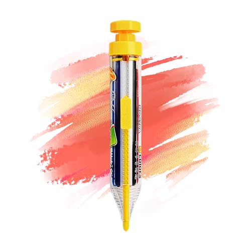 Evember Einziehbare Bleistifte | Bleistift zum Zeichnen von Bleistiften, einziehbare Buntstifte, 8 Zeichenstifte, Geburtstagsgeschenk für Mädchen und Jungen von Evember
