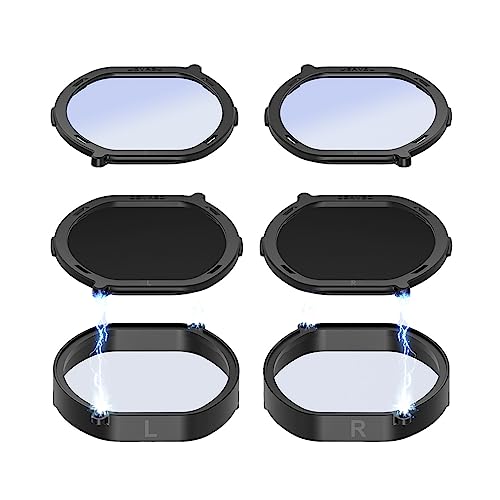 Evenden VR Sehstärke Gläser für PS VR2 Linse Kurzsichtigkeit Anti-Blaubrille Schnelle Demontage Schutz Rahmen für PSVR2 Zubehör Teile Kit von Evenden