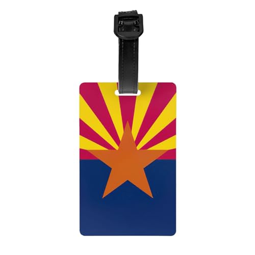 Gepäckanhänger mit lustiger Arizona-Staatsflagge, Gepäckanhänger, Kofferetikett, Reisetasche, Gepäckanhänger für Reisen Gepäckanhänger mit lustiger Arizona-Staatsflagge, Gepäckanhänger, Kofferetikett, Reisetasche, Gepäckanhänger für Reisen von Evengigy
