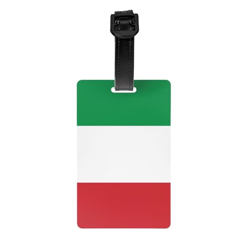 Gepäckanhänger mit lustiger Italien-Flagge, Gepäckanhänger, Gepäckanhänger für Reisen Gepäckanhänger mit lustiger Italien-Flagge, Gepäckanhänger, Gepäckanhänger für Reisen von Evengigy