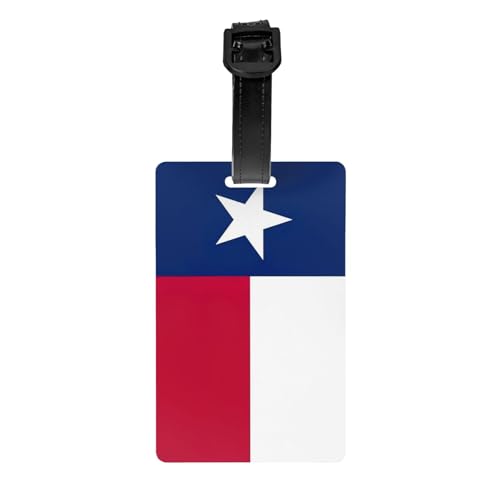 Gepäckanhänger mit lustiger Texas-Flagge, Gepäckanhänger, Gepäckanhänger für Reisen Gepäckanhänger mit lustiger Texas-Flagge, Gepäckanhänger, Gepäckanhänger für Reisen von Evengigy
