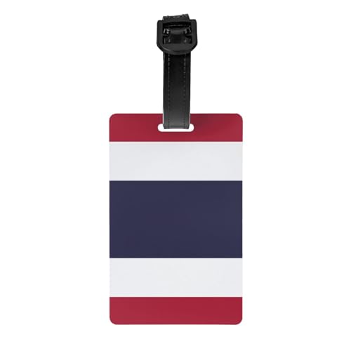 Gepäckanhänger mit lustiger Thailand-Flagge, Gepäckanhänger, Kofferetikett, Reisetasche, Gepäckanhänger für Reisen Gepäckanhänger mit lustiger Thailand-Flagge, Gepäckanhänger, Kofferetikett, Reisetasche, Gepäckanhänger für Reisen von Evengigy