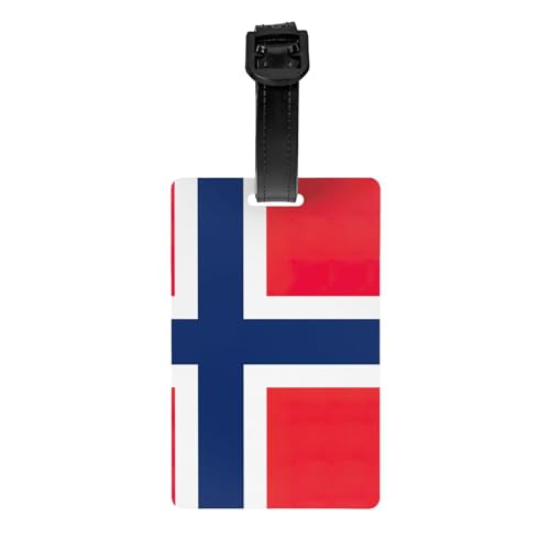 Gepäckanhänger mit lustiger norwegischer Flagge, Gepäckanhänger, Kofferetikett, Reisetasche, Gepäckanhänger für Reisen Gepäckanhänger mit lustiger norwegischer Flagge, Gepäckanhänger, Kofferetikett, Reisetasche, Gepäckanhänger für Reisen von Evengigy