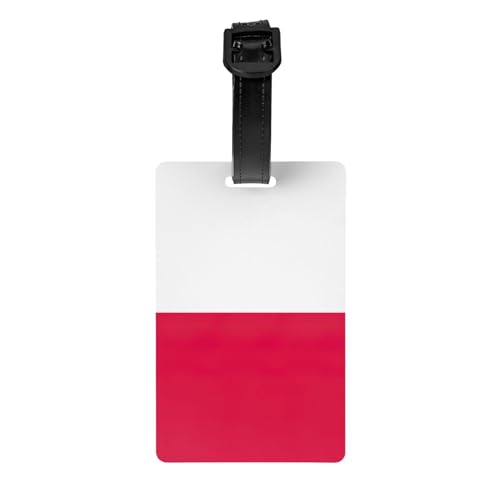 Gepäckanhänger mit lustiger polnischer Flagge, Gepäckanhänger, Kofferetikett, Reisetasche, Gepäckanhänger für Reisen Gepäckanhänger mit lustiger polnischer Flagge, Gepäckanhänger, Kofferetikett, Reisetasche, Gepäckanhänger für Reisen von Evengigy