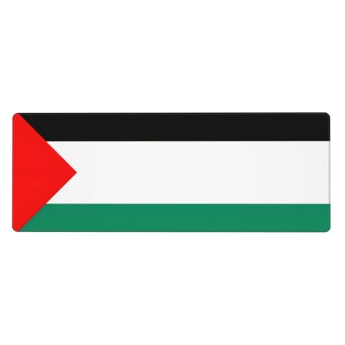 Große Tastaturunterlage mit Palästina-Flagge, rutschfest, Gummi, personalisierbar, Schreibtischunterlage für die Arbeit Große Tastaturunterlage mit Palästina-Flagge, rutschfest, Gummi, personalisierbar, Schreibtischunterlage für die Arbeit von Evengigy