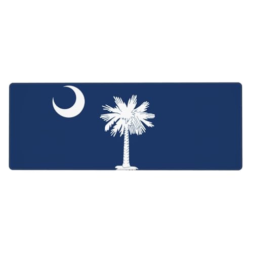 Große Tastaturunterlage mit South Carolina-Flagge, rutschfest, Gummi, personalisierbar, Schreibtischunterlage für die Arbeit Große Tastaturunterlage mit South Carolina-Flagge, rutschfest, Gummi, personalisierbar, Schreibtischunterlage für die Arbeit von Evengigy