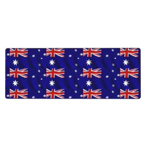 Große Tastaturunterlage mit australischer Flagge, rutschfest, Gummi, personalisierbar, Schreibtischunterlage für die Arbeit Große Tastaturunterlage mit australischer Flagge, rutschfest, Gummi, personalisierbar, Schreibtischunterlage für die Arbeit von Evengigy
