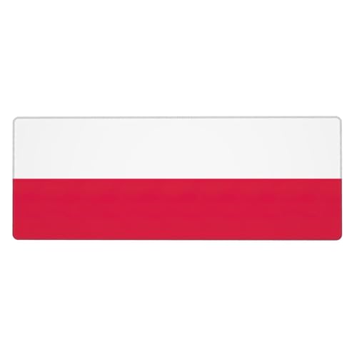 Große Tastaturunterlage mit polnischer Flagge, rutschfestes Gummi, personalisierbar, Schreibtischunterlage für die Arbeit Große Tastaturunterlage mit polnischer Flagge, rutschfestes Gummi, personalisierbar, Schreibtischunterlage für die Arbeit von Evengigy
