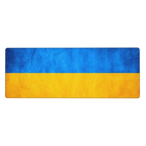 Tastaturunterlage mit ukrainischer Flagge, rutschfest, Gummi, personalisierbar, Schreibtischunterlage für die Arbeit Tastaturunterlage mit ukrainischer Flagge, rutschfest, Gummi, personalisierbar, Schreibtischunterlage für die Arbeit von Evengigy