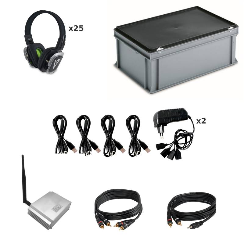 Event Technologies Silent Disco Starter Pack 25 von Event Technologies