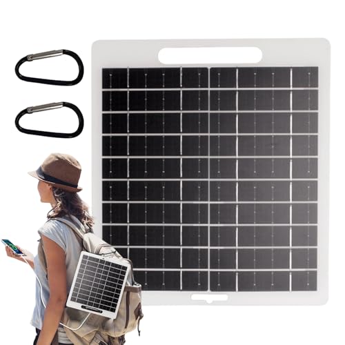Eventerde Solarpanel zum Laden, Solar-Ladegerät, DC und USB, 5 – 12 V, monokristallin, hohe Effizienz, für Wohnmobil, Laptop, Telefon, Tablet und kabellose Kopfhörer Eventerde Solarpanel zum Laden, Solar-Ladegerät, DC und USB, 5 – 12 V, monokristallin, hohe Effizienz, für Wohnmobil, Laptop, Telefon, Tablet und kabellose Kopfhörer von Eventerde