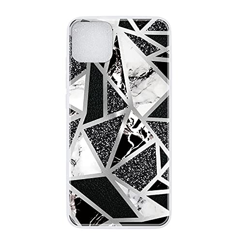 Everainy Kompatibel für iPhone 14 (6.1") Hülle Silikon Marmor TPU Gel Lustig Case Cover Gummi Hüllen Muster Handyhülle Ultra Dünn Bumper Stoßfest Schutzhülle (schwarz) von Everainy-EU