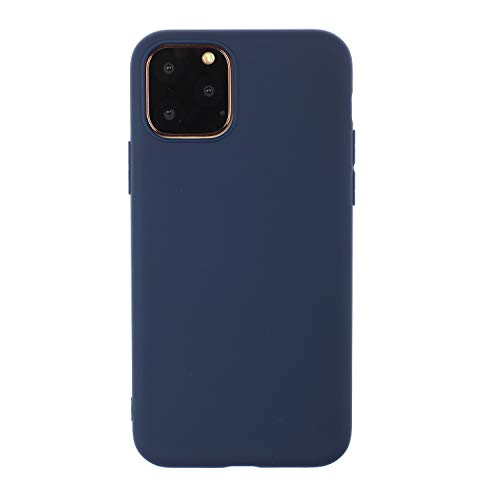 Everainy Kompatibel für iPhone 11 (6.1") Silikon Hülle Ultradünn Hüllen Handyhülle Gummi Bumper Case Schutzhülle Stoßfest TPU Gel Stoßstange Cover (Blau) von Everainy