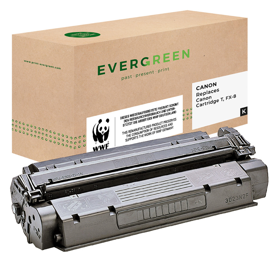 EVERGREEN Toner EGTC706E ersetzt Canon 0264B002/706BK von Evergreen