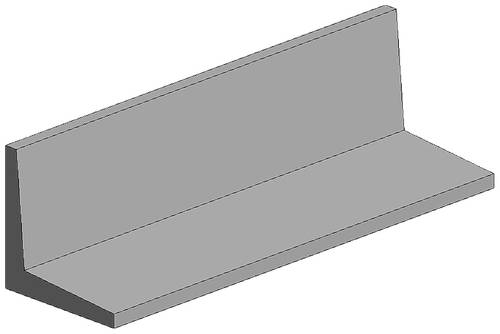 Polystyrol L-Profil (L x B x H) 350 x 4 x 4mm 3St. von Evergreen