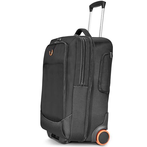 Everki EKB420 Laptop Trolley mit anpassbarem Fach für Notebooks von 15" bis 18,4" (38,1-46,8 cm), Schwarz von Everki