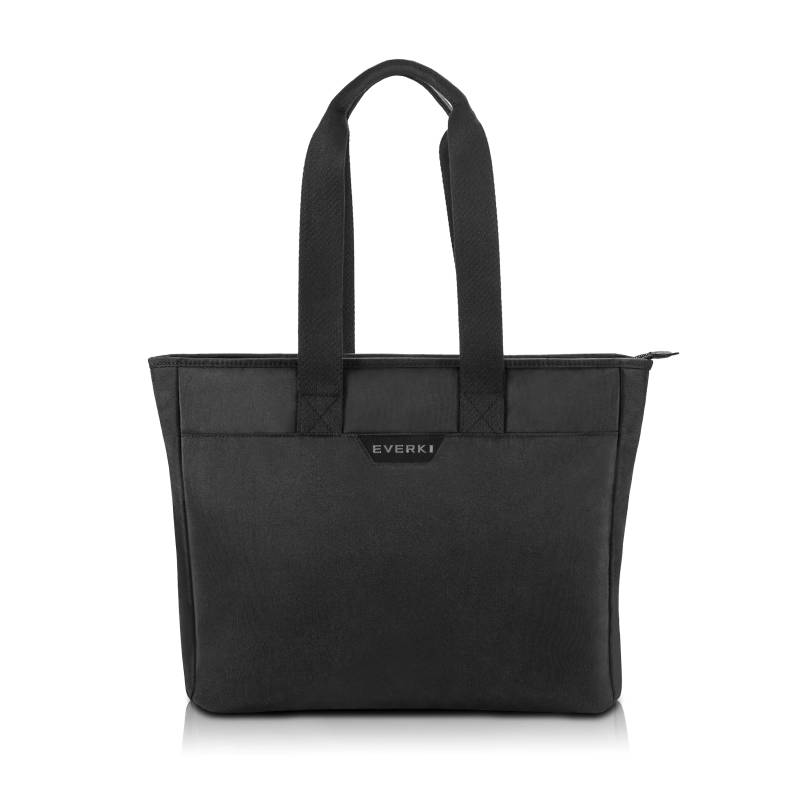 Everki SHOPPER 418 (EKB418) - Schwarz, Leichte Laptop-Handtasche im Shopper-Stil für iPad/Tablet/Ultrabook bis 15,6 Zoll von Everki