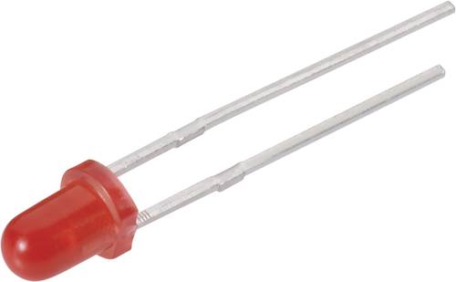 Everlight Opto 204-10SDRD/S530-A3 LED bedrahtet Rot Rund 3mm 80 mcd 50° 20mA 2V von Everlight Opto