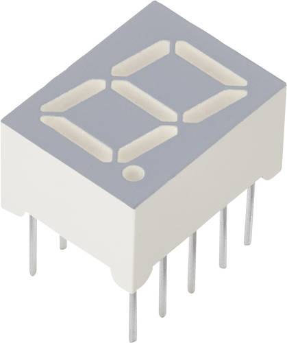 Everlight Opto 7-Segment-Anzeige Rot 10mm 2V Ziffernanzahl: 1 S431SURWA/S530-A3 Everlight Opto 7-Segment-Anzeige Rot 10mm 2V Ziffernanzahl: 1 S431SURWA/S530-A3 von Everlight Opto