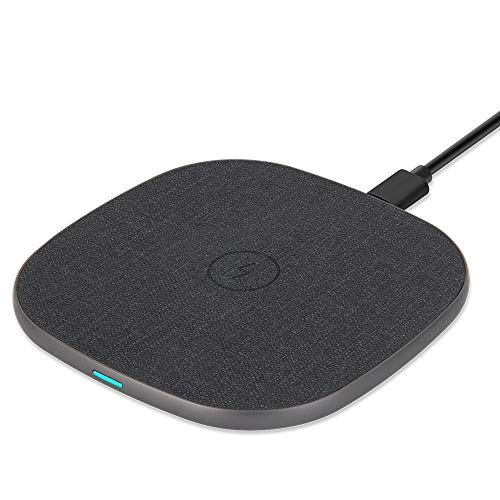 Evershop Fast Wireless Charger, Induktive Ladestation Kabelloses Laden für iPhone 15 13 12 11 14/Pro/XS/X/8/8 Plus, Fast Qi Ladestation für Samsung Galaxy S23/S22/S21/S10/Note 9/8,Huawei P30/60 Pro von Evershop