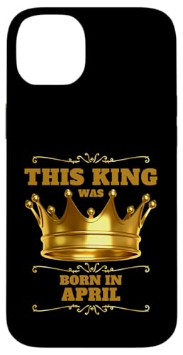 Dieser König wurde im April geboren, Geburtstagsfeier Hülle für iPhone 14 Plus Dieser König wurde im April geboren, Geburtstagsfeier Hülle für iPhone 14 Plus von Every Month Birthday King Apparel