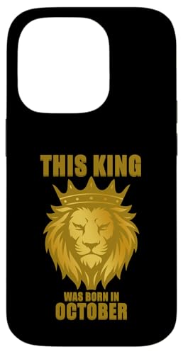 Dieser König wurde im Oktober geboren, Geburtstagsfeier Hülle für iPhone 14 Pro Dieser König wurde im Oktober geboren, Geburtstagsfeier Hülle für iPhone 14 Pro von Every Month Birthday King Apparel