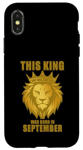Dieser König wurde im September geboren, Geburtstagsfeier Hülle für iPhone X/XS Dieser König wurde im September geboren, Geburtstagsfeier Hülle für iPhone X/XS von Every Month Birthday King Apparel