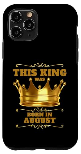 Geburtstagsfeier „Dieser König wurde im August geboren“ Hülle für iPhone 11 Pro Geburtstagsfeier „Dieser König wurde im August geboren“ Hülle für iPhone 11 Pro von Every Month Birthday King Apparel
