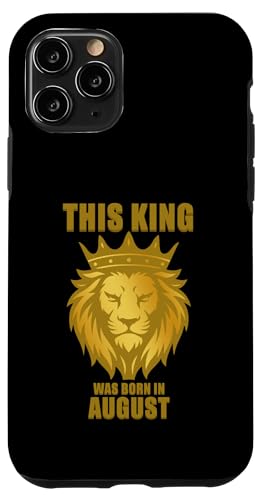 Geburtstagsfeier „Dieser König wurde im August geboren“ Hülle für iPhone 11 Pro Geburtstagsfeier „Dieser König wurde im August geboren“ Hülle für iPhone 11 Pro von Every Month Birthday King Apparel