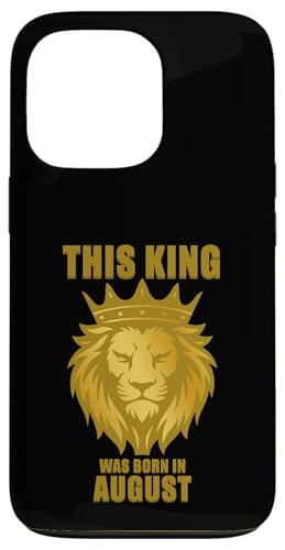 Geburtstagsfeier „Dieser König wurde im August geboren“ Hülle für iPhone 13 Pro Geburtstagsfeier „Dieser König wurde im August geboren“ Hülle für iPhone 13 Pro von Every Month Birthday King Apparel