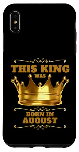 Geburtstagsfeier „Dieser König wurde im August geboren“ Hülle für iPhone XS Max Geburtstagsfeier „Dieser König wurde im August geboren“ Hülle für iPhone XS Max von Every Month Birthday King Apparel