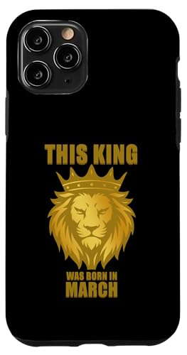 Geburtstagsfeier „Dieser König wurde im März geboren“ Hülle für iPhone 11 Pro Geburtstagsfeier „Dieser König wurde im März geboren“ Hülle für iPhone 11 Pro von Every Month Birthday King Apparel