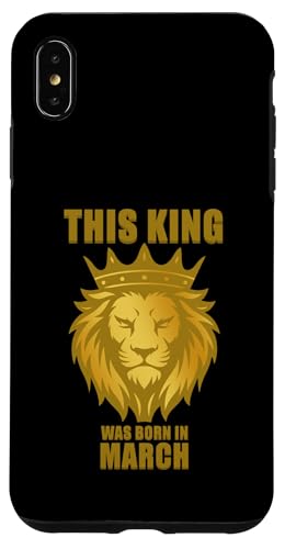 Geburtstagsfeier „Dieser König wurde im März geboren“ Hülle für iPhone XS Max Geburtstagsfeier „Dieser König wurde im März geboren“ Hülle für iPhone XS Max von Every Month Birthday King Apparel