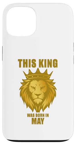 Geburtstagsfeier „Dieser König wurde im Mai geboren“ Hülle für iPhone 13 Geburtstagsfeier „Dieser König wurde im Mai geboren“ Hülle für iPhone 13 von Every Month Birthday King Apparel