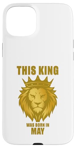Geburtstagsfeier „Dieser König wurde im Mai geboren“ Hülle für iPhone 15 Plus Geburtstagsfeier „Dieser König wurde im Mai geboren“ Hülle für iPhone 15 Plus von Every Month Birthday King Apparel