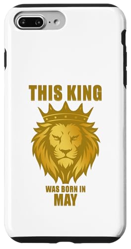 Geburtstagsfeier „Dieser König wurde im Mai geboren“ Hülle für iPhone 7 Plus/8 Plus Geburtstagsfeier „Dieser König wurde im Mai geboren“ Hülle für iPhone 7 Plus/8 Plus von Every Month Birthday King Apparel