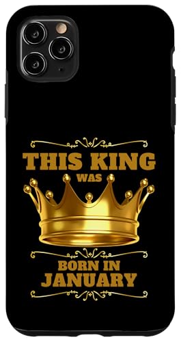 This King Was Born In Januar Birthday Party Celebration Hülle für iPhone 11 Pro Max This King Was Born In Januar Birthday Party Celebration Hülle für iPhone 11 Pro Max von Every Month Birthday King Apparel