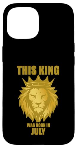 This King Was Born In Juli Birthday Party Celebration Hülle für iPhone 15 This King Was Born In Juli Birthday Party Celebration Hülle für iPhone 15 von Every Month Birthday King Apparel