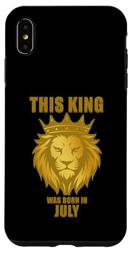 This King Was Born In Juli Birthday Party Celebration Hülle für iPhone XS Max This King Was Born In Juli Birthday Party Celebration Hülle für iPhone XS Max von Every Month Birthday King Apparel