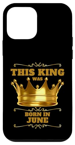 This King Was Born In Juni Birthday Party Celebration Hülle für iPhone 12 mini This King Was Born In Juni Birthday Party Celebration Hülle für iPhone 12 mini von Every Month Birthday King Apparel