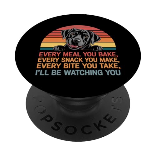 Lustiges Hunde-Zitat "Every Snack You Make Every Meal You Bake" PopSockets Klebender PopGrip Lustiges Hunde-Zitat "Every Snack You Make Every Meal You Bake" PopSockets Klebender PopGrip von Every Snack You Make Every Meal You Bake Shirt Dog