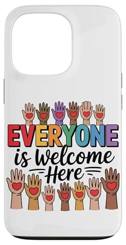 Idaho-Lehrer Jeder ist hier willkommen Hülle für iPhone 13 Pro von Everyone Is Welcome Here Idaho Teacher Gifts