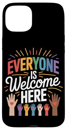 Idaho-Lehrer Jeder ist hier willkommen Hülle für iPhone 15 Plus von Everyone Is Welcome Here Idaho Teacher Gifts